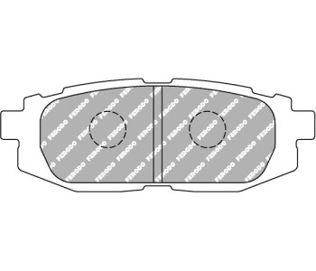 Комплект спирачни накладки FERODO за SUBARU LEGACY V (BM) от 2009 до 2014