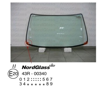 Челно стъкло NordGlass за TOYOTA HIACE IV (_H1_, _H2_) пътнически от 1995