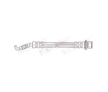 Спирачен маркуч QUICK BRAKE за TOYOTA AVENSIS (_T25_) седан от 2003 до 2008