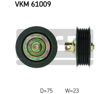 Паразитна/ водеща ролка, пистов ремък SKF VKM 61009 за TOYOTA COROLLA (_E10_) комби от 1992 до 1997