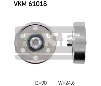 Паразитна/ водеща ролка, пистов ремък SKF VKM 61018 за TOYOTA COROLLA (_E12_) седан от 2000 до 2007