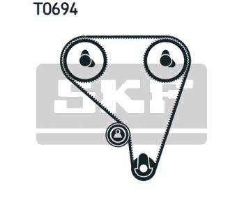 Комплект ангренажен ремък SKF VKMA 91017 за LEXUS IS I (JCE1_, GXE1_) от 1999 до 2005