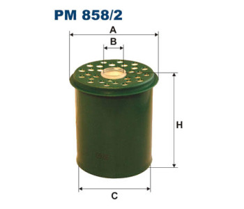 Горивен филтър FILTRON PM 858/2 за RENAULT SAFRANE I (B54_) от 1992 до 1997