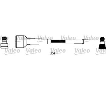 Комплект запалителни кабели VALEO за RENAULT MEGANE I COACH (DA0/1_) купе от 1996 до 2003