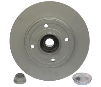 Спирачен диск плътен Ø240mm STARLINE за RENAULT MODUS (F/JP0_) от 2004 до 2012