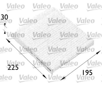 Филтър купе (поленов филтър) VALEO за RENAULT SCENIC I (JA0/1_) от 1999 до 2003