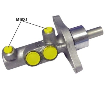 Главен спирачен цилиндър Ø23,81mm BOSCH за RENAULT MODUS (F/JP0_) от 2004 до 2012