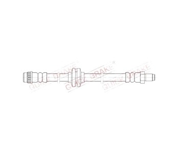 Спирачен маркуч QUICK BRAKE за RENAULT MEGANE CC (EZ0/1_) кабриолет от 2010