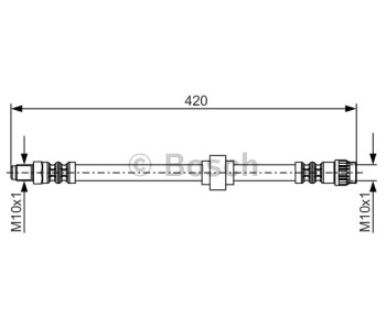 Спирачен маркуч BOSCH за RENAULT MEGANE I GRANDTOUR (KA0/1_) комби от 1999 до 2003