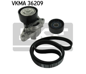 Комплект пистов ремък SKF VKMA 36209 за RENAULT CLIO II (BB0/1/2_, CB0/1/2_) от 1998 до 2005