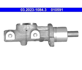 Главен спирачен цилиндър Ø23,81/20,64mm ATE за VOLVO C70 I купе от 1997 до 2002