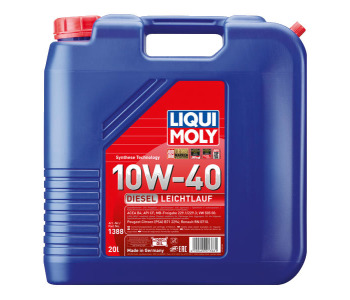 Двигателно масло LIQUI MOLY Diesel Leichtlauf 10W-40 20л за CHRYSLER VOYAGER (RG, RS) от 1999 до 2008