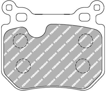 Комплект спирачни накладки FERODO RACING за BMW 3 Ser (E92) купе от 2005 до 2013