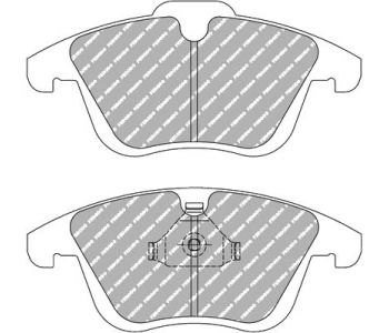 Комплект спирачни накладки FERODO RACING за AUDI A4 Allroad (8KH, B8) от 2012 до 2015