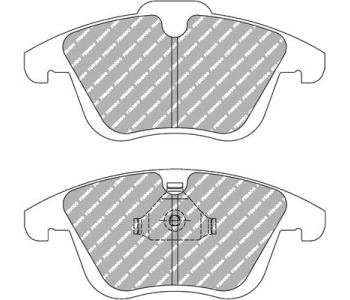 Комплект спирачни накладки FERODO RACING за AUDI A5 купе (8T3) от 2007 до 2017