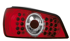 Тунинг стопове диодни червен хром комплект за PEUGEOT 306 (N_, 7_) товарен от 1993 до 2002