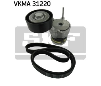 Комплект пистов ремък SKF VKMA 31220 за SKODA ROOMSTER (5J) Praktik товарен от 2007 до 2015