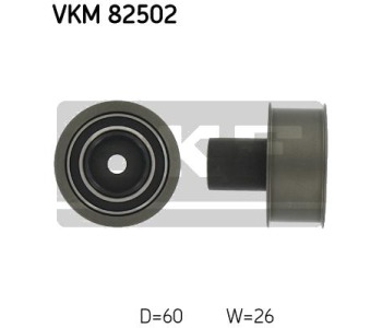Паразитна/ водеща ролка, зъбен ремък SKF VKM 82502 за NISSAN ALMERA I (N15) хечбек от 1995 до 2000