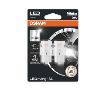 LED крушки W21W 12V 1,7W OSRAM LEDriving SL 7W3X16D бели