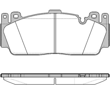 Комплект спирачни накладки ROADHOUSE за BMW 5 Ser (F10, F18) от 2009 до 2016