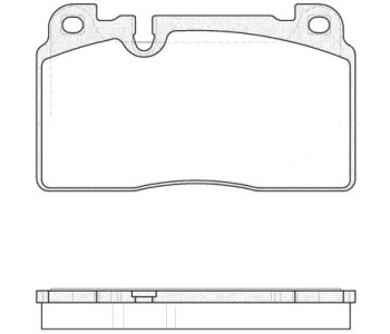 Комплект спирачни накладки ROADHOUSE за AUDI A7 Sportback (4GA, 4GF) от 2010 до 2018