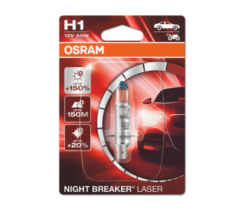 Крушка H1 12V 55W Night Breaker Laser Osram