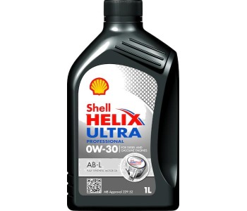 Двигателно масло SHELL HELIX Ultra Professional AB 0W-30 1л