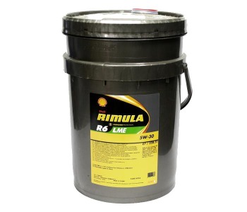 Двигателно масло SHELL RIMULA R6 LME 5W-30 20л