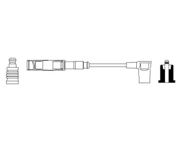 Запалителен кабел BOSCH за MERCEDES (W124) седан от 1984 до 1992