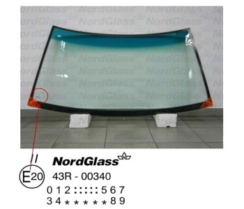Челно стъкло NordGlass за MERCEDES 190 (W201) от 1982 до 1993