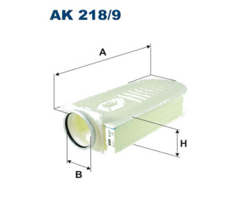Въздушен филтър FILTRON AK 218/9 за MERCEDES GLK (X204) от 2008