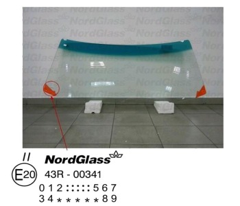 Челно стъкло NordGlass за MERCEDES (W123) седан от 1976 до 1985