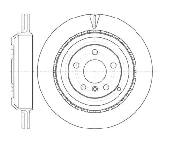 Спирачен диск вентилиран Ø330mm ROADHOUSE за MERCEDES R (W251, V251) от 2005