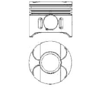Бутало (+0,50mm) NÜRAL за MERCEDES C (S202) комби от 1996 до 2001