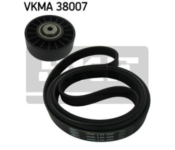 Комплект пистов ремък SKF VKMA 38007 за MERCEDES G (W463) кабрио от 1989 до 2018