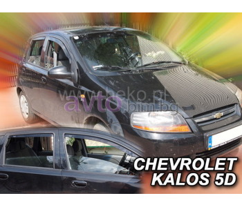 Комплект предни и задни ветробрани - HEKO 10504 за CHEVROLET KALOS от 2005