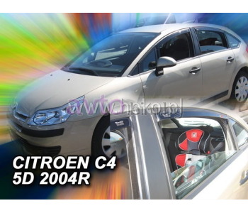 Комплект предни и задни ветробрани - HEKO 12245 за CITROEN C4 I (LC) от 2004 до 2011