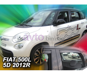 Комплект предни и задни ветробрани за FIAT 500L (351, 352) от 2012