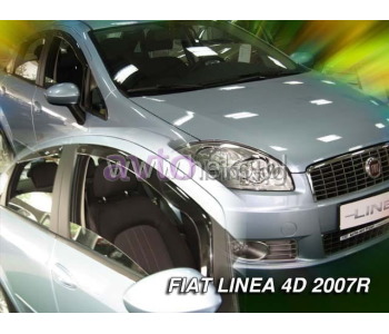 Комплект предни и задни ветробрани за FIAT LINEA (323) от 2007