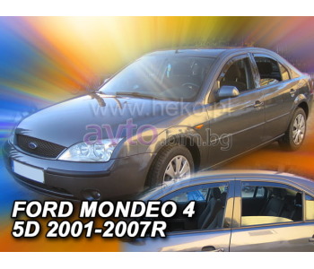 Комплект предни и задни ветробрани за FORD MONDEO III (B4Y) седан от 2000 до 2007