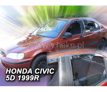 Комплект предни и задни ветробрани - HEKO 17109 за HONDA CIVIC VI (MB, MC) комби от 1998 до 2001
