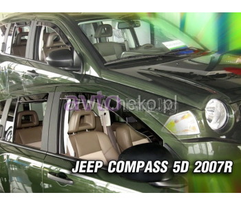Комплект предни и задни ветробрани за JEEP COMPASS (MK49) от 2006 до 2017