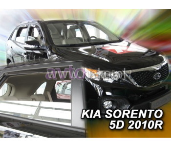 Комплект предни и задни ветробрани за KIA SORENTO II (XM) от 2009 до 2015