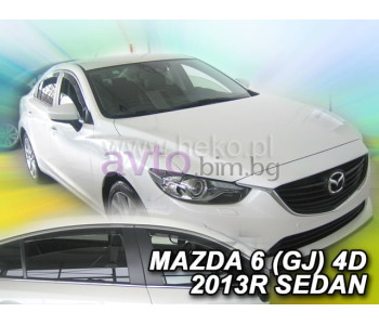 Комплект предни и задни ветробрани за MAZDA 6 (GJ, GL) седан от 2012