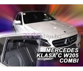Комплект предни и задни ветробрани - HEKO 23292 за MERCEDES C (S205) комби от 2014