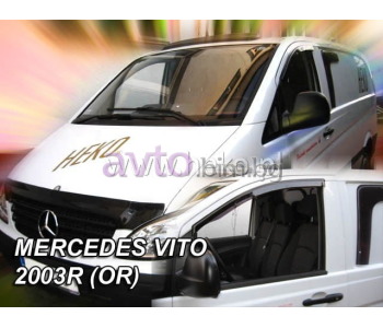Предни ветробрани - HEKO 23268 за MERCEDES VITO (W639) пътнически от 2003 до 2014