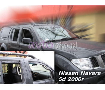 Комплект предни и задни ветробрани за NISSAN NAVARA (D40) NP300 от 2004