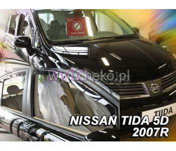 Комплект предни и задни ветробрани за NISSAN TIIDA (SC11) от 2004 до 2013