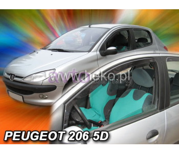 Предни ветробрани за PEUGEOT 206 (2A/C) хечбек от 1998 до 2009