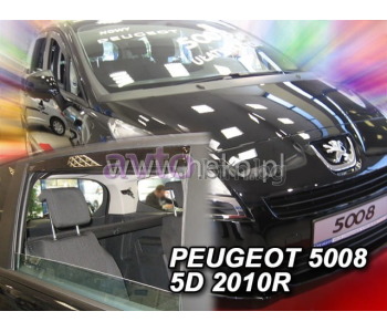 Комплект предни и задни ветробрани за PEUGEOT 5008 I от 2009 до 2016